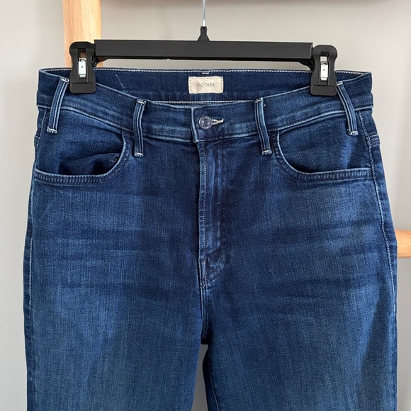Mother Lil Hustler High Rise Ankle Flare Jean Sz 29P - Picture 3 of 7